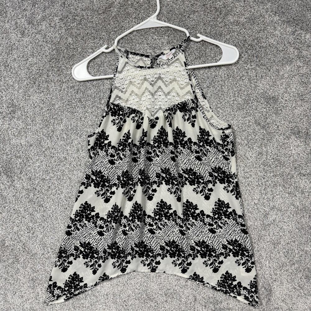 Candies Cami Tank Top Juniors S Lace Boho Coquette Y2K Whimsigoth Fairy Grunge